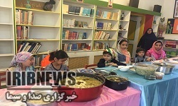 فیروزکوه ؛ بازارچه خیریه آش محلی
