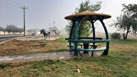 جوی پایدار همراه با مه در جنوب غرب خوزستان