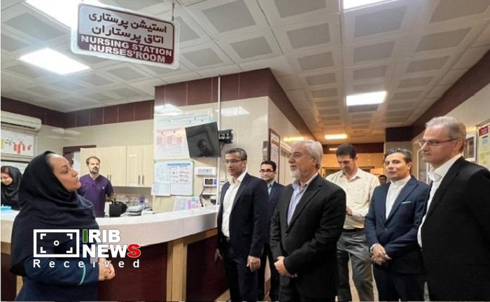 قدردانی دادستان کیش از خدمات درمانی بیمارستان کیش قدردانی دادستان کیش از خدمات درمانی بیمارستان کیش