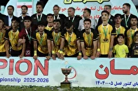 سپاهان، قهرمان لیگ فوتبال نوجوانان