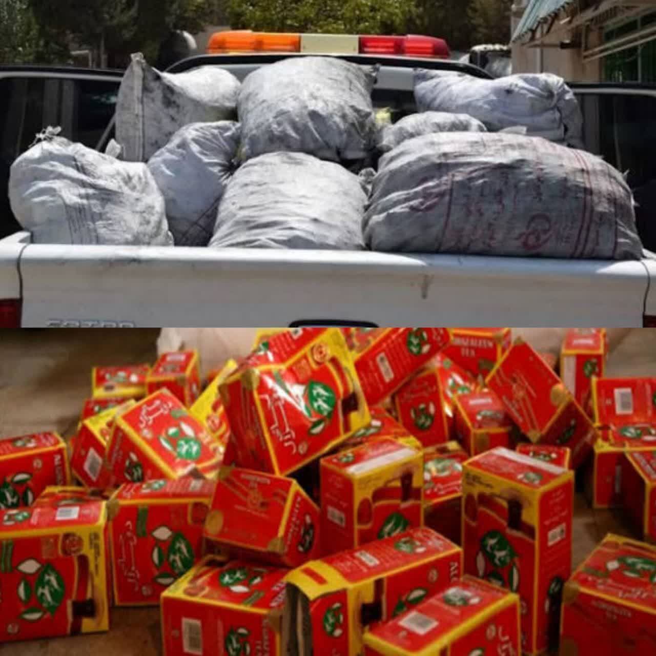 کشف کالای قاچاق در امیدیه کشف کالای قاچاق در امیدیه